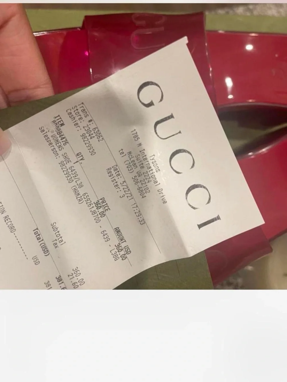 Gucci Glossy Red Platform Mule Sandals
